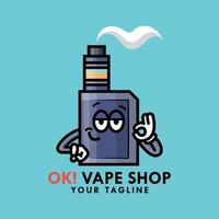 koel vapen mod tekenfilm mascotte logo ontwerp vector