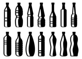 plastic fles clip art vector ontwerp illustratie geïsoleerd Aan wit achtergrond