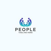 persoonlijk opleiding logo icoon ontwerp vector