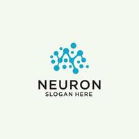 neuron logo icoon vector beeld