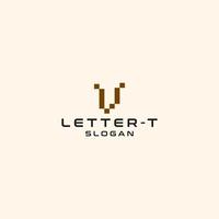 eerste brief logo icoon ontwerp vector