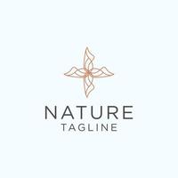 natuur logo icoon vector beeld