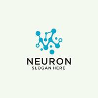 neuron logo icoon vector beeld