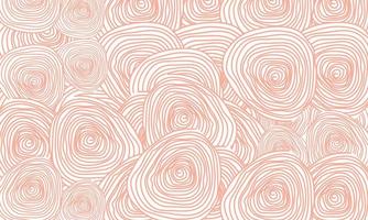 uniek abstract naadloos patroon groot hand- getrokken spiralen vector
