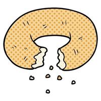 vector tekenfilm donut