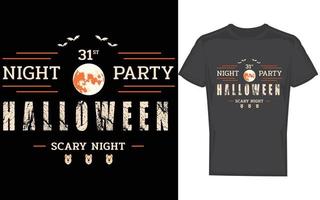 halloween t-shirt ontwerp vector