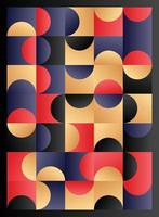abstract meetkundig poster Hoes folder ontwerpen. vector illustratie