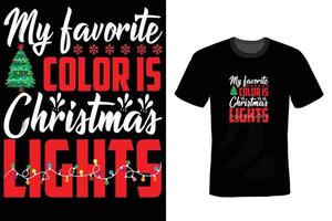 vrolijk Kerstmis t-shirts ontwerp sjabloon vector