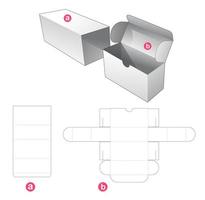 flip box met deksel vector