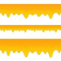 honing druipend geïsoleerd vector