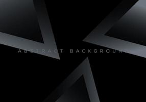 minimalistische zwart premie abstract achtergrond met luxe helling meetkundig elementen vector