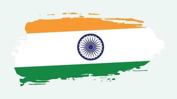 structuur effect Indië vlag vector