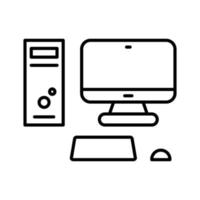 computer vector pictogram