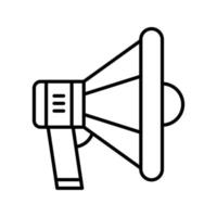 megafoon vector pictogram