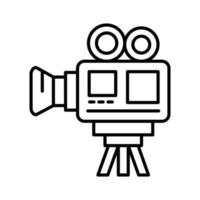 videocamera vector pictogram