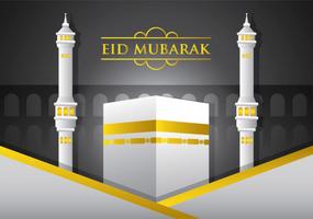 Eid mubarak vector