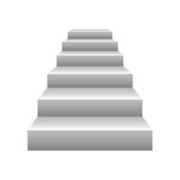 trappen vector geïsoleerd op een witte achtergrond