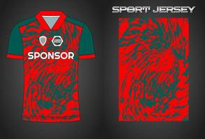 voetbal Jersey sport overhemd ontwerp sjabloon vector