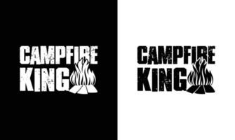 camping citaat t overhemd ontwerp, typografie vector