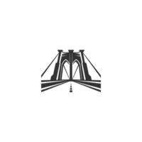 brug logo icoon ontwerp illustratie vector