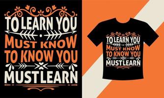 typografie t-shirt ontwerp vector