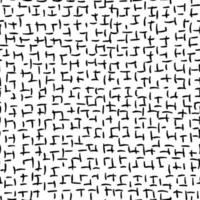 vector illustratie van hand- getrokken naadloos patroon met stippel lijnen. zwart lijn geïsoleerd Aan wit achtergrond.