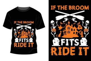 halloween t-shirt ontwerp vector