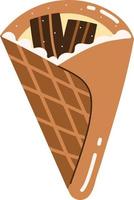 lekker Choco kreupelheid bakkerij illustratie vector