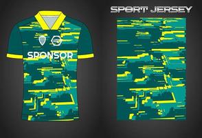 voetbal Jersey sport overhemd ontwerp sjabloon vector