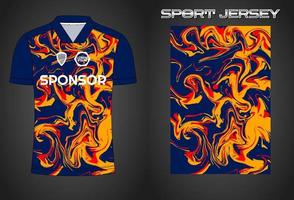 voetbal Jersey sport overhemd ontwerp sjabloon vector