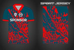 voetbal Jersey sport overhemd ontwerp sjabloon vector