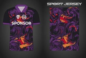 voetbal Jersey sport overhemd ontwerp sjabloon vector