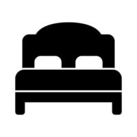 bed plat pictogram vector
