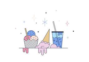 Gratis Ice Cream Vector