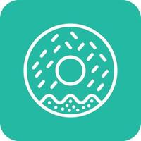 donut vector pictogram ontwerp illustratie