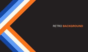 retro abstracte achtergrond vector