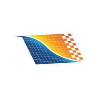 zonne-energie vector pictogram illustratie