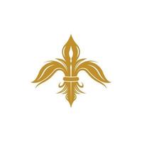 fleur de lis vector pictogram ontwerp