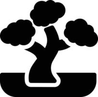 bonsai vectorillustratie op een background.premium kwaliteit symbolen.vector iconen voor concept en grafisch ontwerp. vector