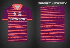 voetbal Jersey sport overhemd ontwerp sjabloon vector