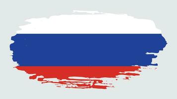 Russisch grunge structuur abstract vlag vector