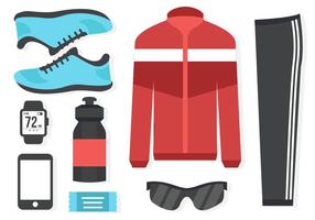 Gratis Running Equipment Vector