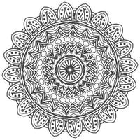 mandala kleur boek. origineel vector ontwerp. ornament ronde patroon mandala perfect voor gebruik in ieder andere soort van ontwerp