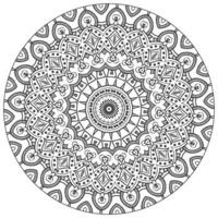 mandala kleur boek. origineel vector ontwerp. ornament ronde patroon mandala perfect voor gebruik in ieder andere soort van ontwerp