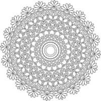 mandala kleur boek. origineel vector ontwerp. ornament ronde patroon mandala perfect voor gebruik in ieder andere soort van ontwerp