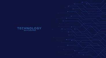 abstracte lijnen en punten verbinden achtergrond. technologie verbinding digitale gegevens en big data-concept. vector