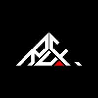abc brief logo creatief ontwerp met vector grafisch, abc gemakkelijk en modern logo in driehoek vorm geven aan.