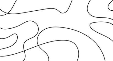 kromme golven patroon. dun lijn golvend abstract achtergrond. lijn kunst gestreept grafisch sjabloon. vector illustratie.