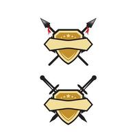 Spartaanse helm vector icon