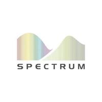 spectrum Golf logo vector geïsoleerd Aan wit achtergrond